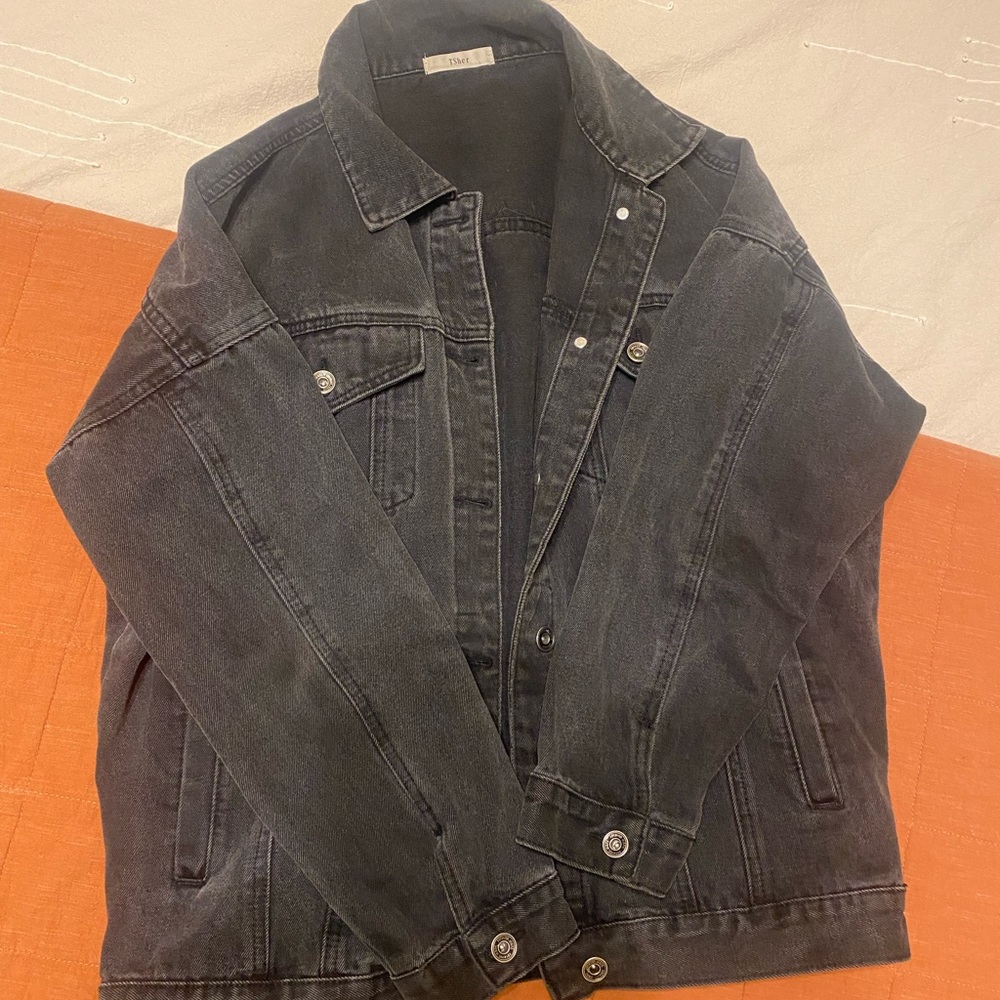 Black Jean Jacket